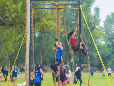 Carrera con obst�culos.