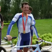 Le robaron la medalla dorada de los Juegos Olímpicos al ex ciclista argentino Juan Curuchet