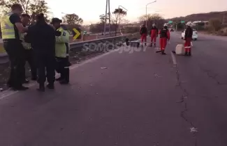 accidente en avenida savio