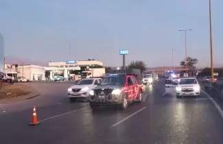 accidente en la curva de la muerte