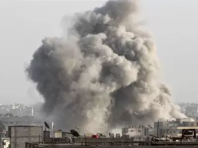 Foto ilustrativa bombardeo