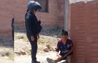 delincuente atrapada san pedro