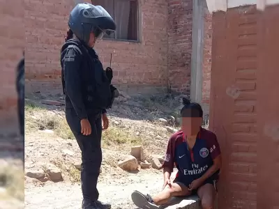delincuente atrapada san pedro