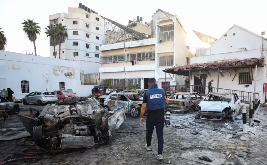 Ataque al hospital de Gaza