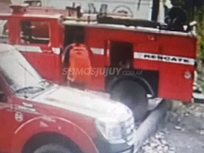 Robo en el cuartel de bomberos voluntarios de Libertador