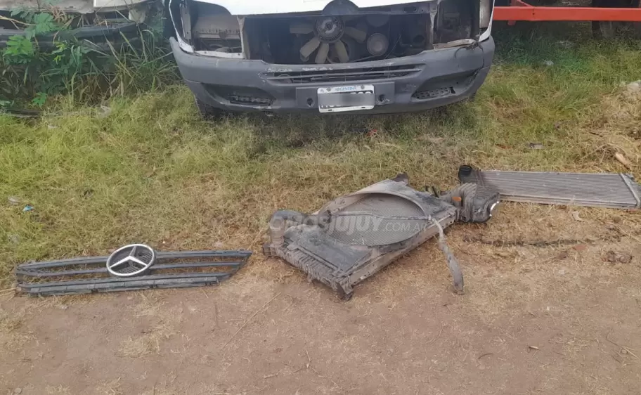 Robo en el cuartel de bomberos voluntarios de Libertador