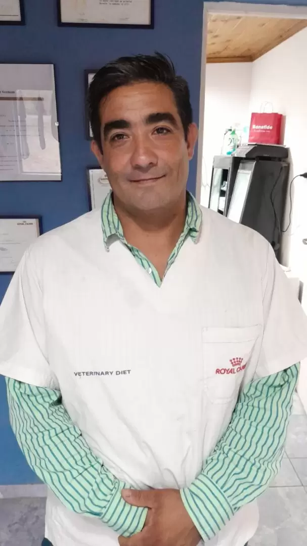 Médico veterinario Juan Antonio Benitez mp 154