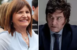 Patricia Bullrich y Javier Milei