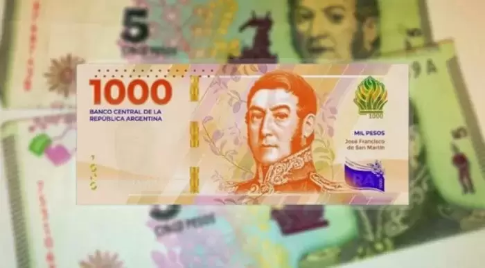 Billete de $1000 - Rep�blica Argentina