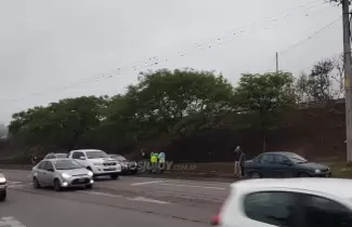 accidente en el acceso sur