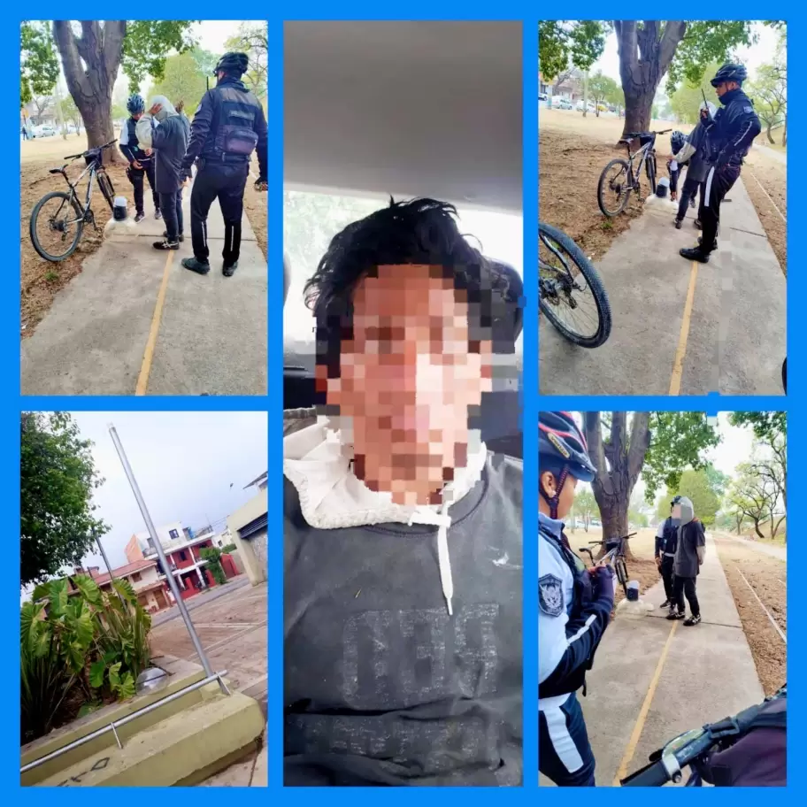ladrón detenido