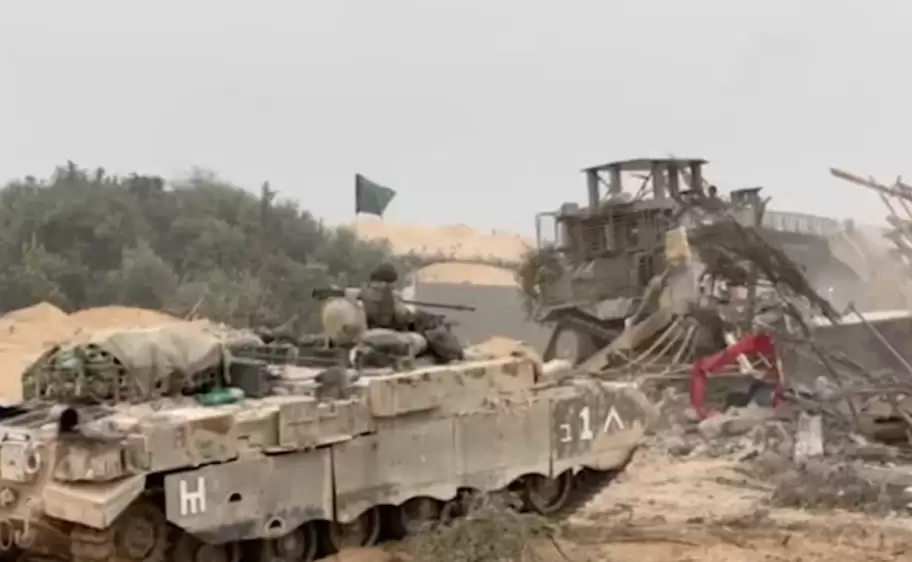 vehiculos armados Gaza