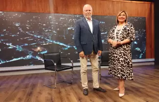 Guillermo Jenefes y Claudia Figueroa