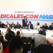 Sergio Massa recibió el respaldo de un sector del radicalismo