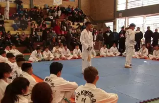 Torneo taekwondo Jujuy - delegaciones de todo el pas.