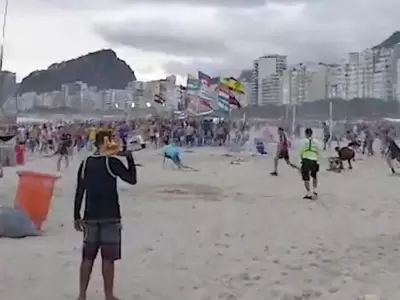 Hinchas de Boca atacados en Brasil