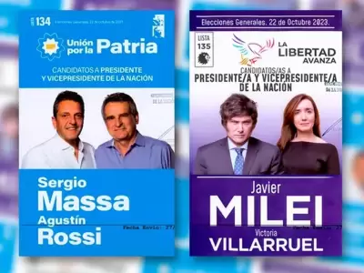 boletas massa - milei