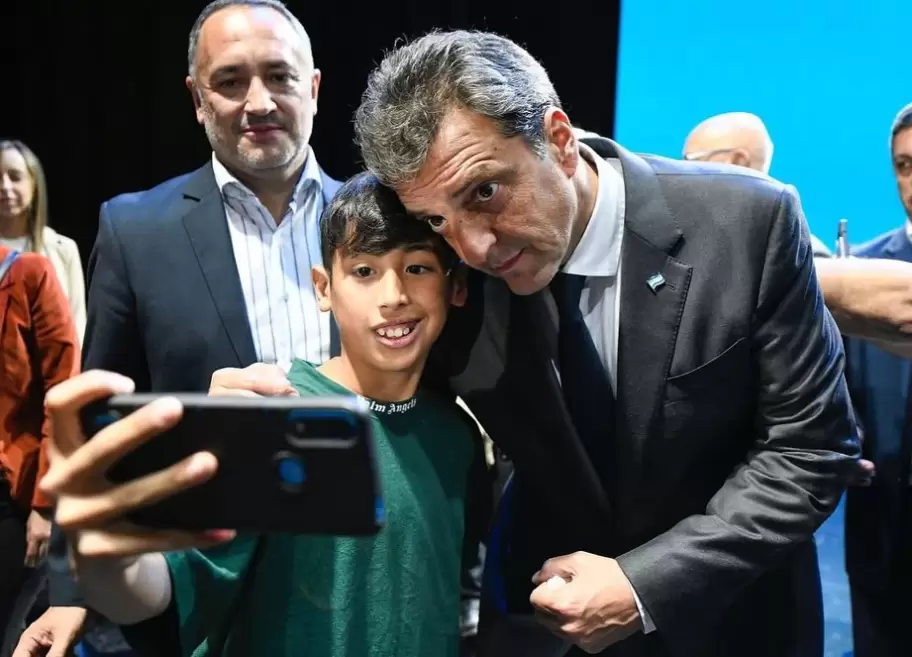 Acto de Sergio Massa