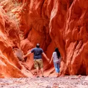 Cerraron temporalmente el circuito a la Quebrada de las Señoritas por las intensas lluvias
