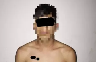 joven demorado detenido