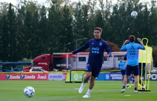 dybala entrenamiento seleccion argentina