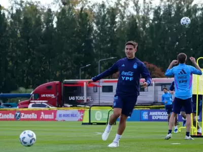 dybala entrenamiento seleccion argentina