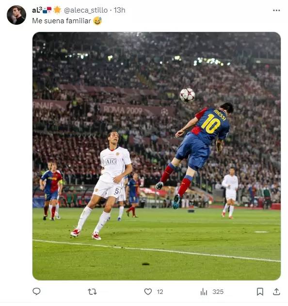 Memes por la foto viral de Messi