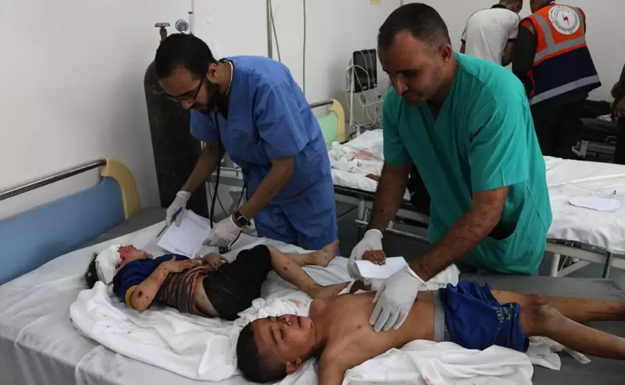 Ataque a los hospitales de Gaza