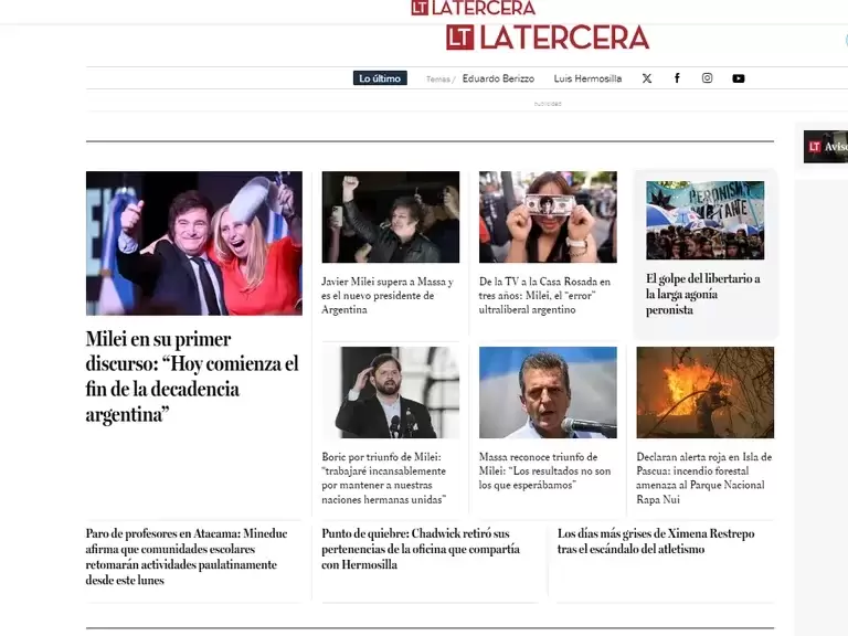 la tercera