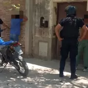 Tres sujetos fueron demorados por el robo de un televisor