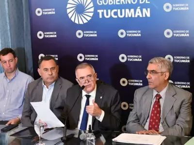 Conferencia de prensa de Osvaldo Jaldo