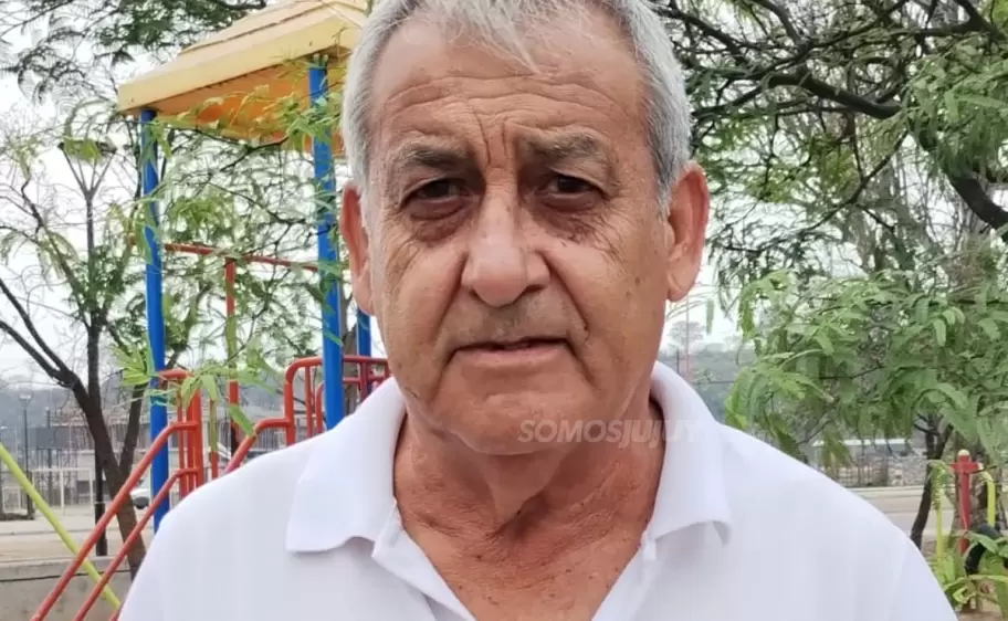 Luis Velasco, presidente del Centro Vecinal del barrio Bárcena