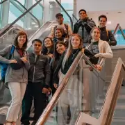 Partieron a China los estudiantes que obtuvieron los primeros puestos en la FNE 2019