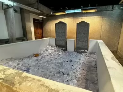 Tumba del "rebe de Lubavitch"