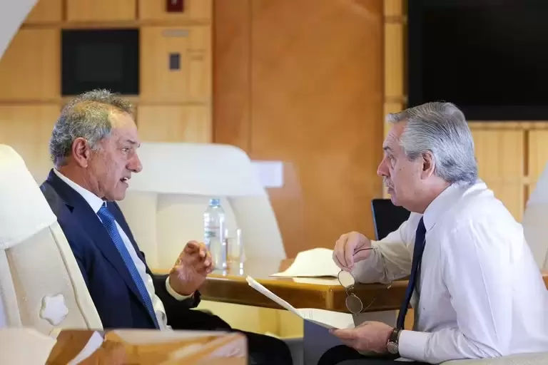 Scioli y Alberto