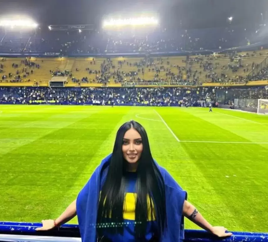 En la Bombonera. (Foto: Instagram)