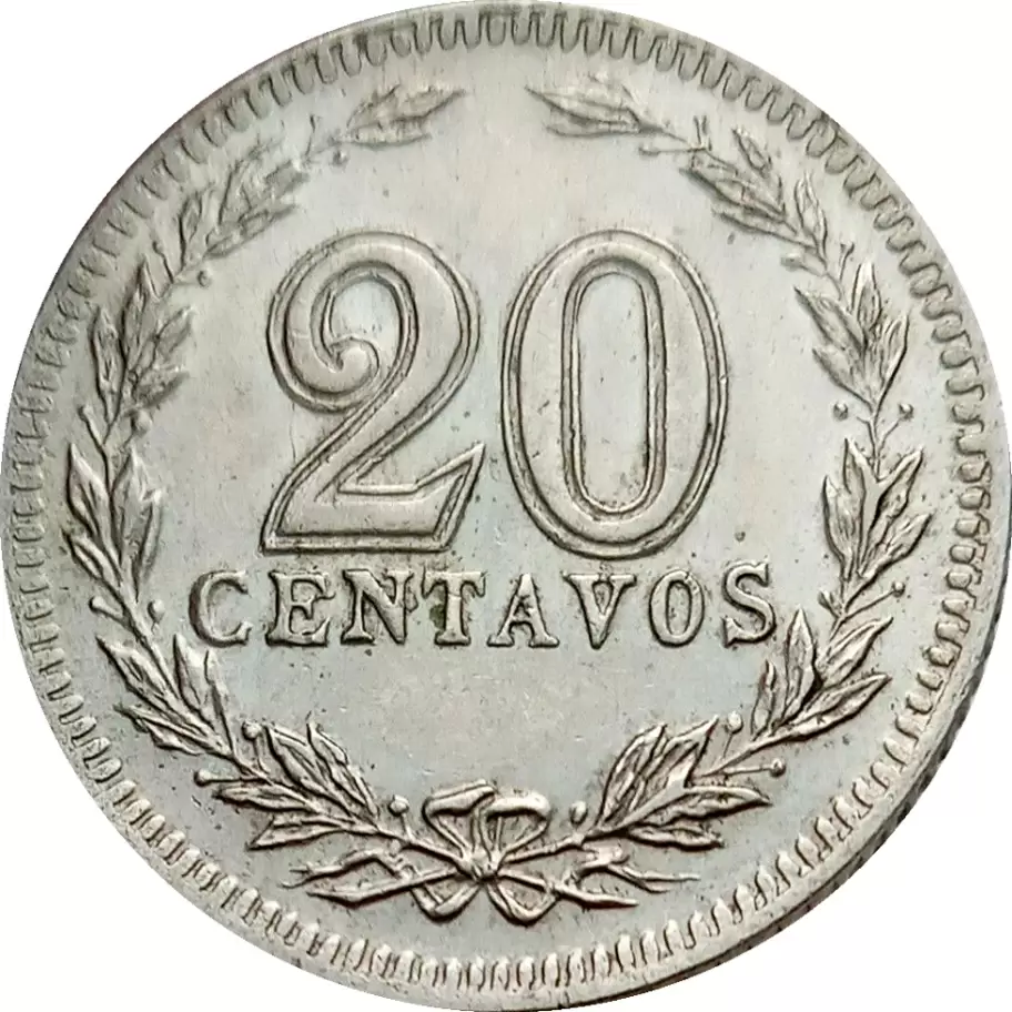 moneda de 20 centavos