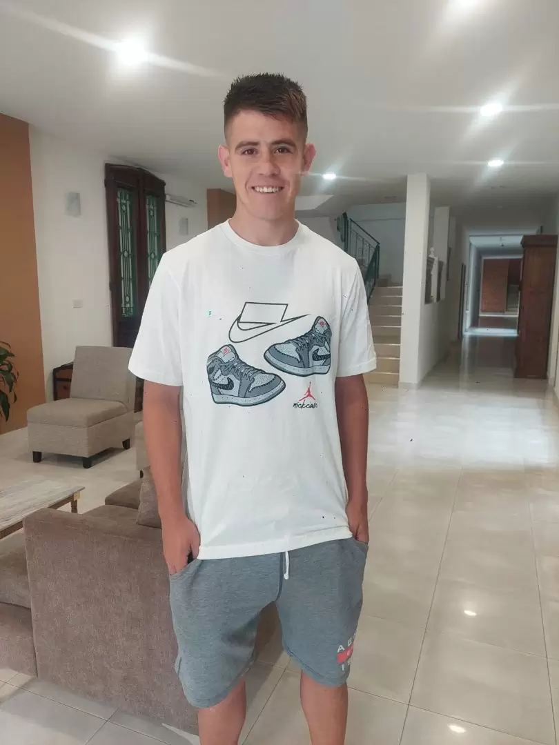 Franco Nahuel Camargo, 23 aos, defensor, nuevo jugador de Gimnasia de Jujuy.