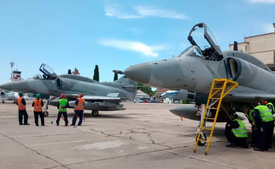 Aviones, inhibidores de drones y radares para la asuncin de Javier Milei