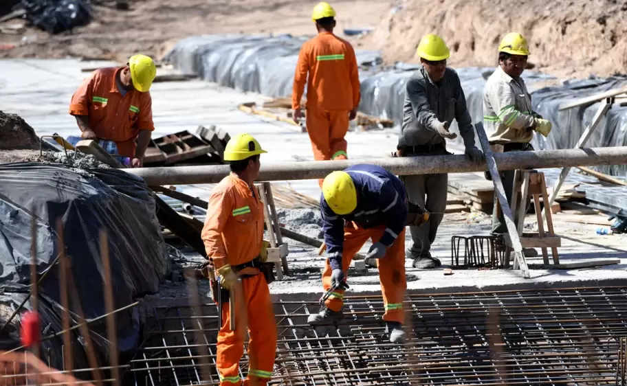 obreros obra p�blica