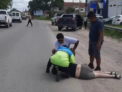 Ciclista con epilepsia