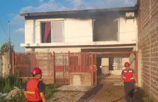 incendio en vivienda