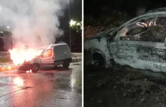 autos incendiados