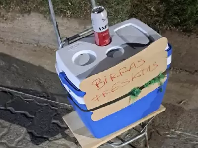 Venta de alcohol en la calle - Cerveza