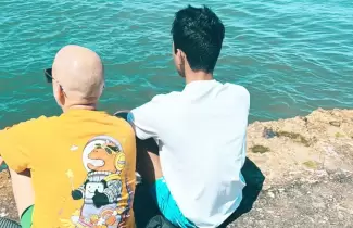 muscari y su hijo