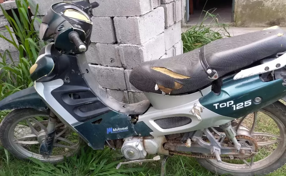 moto secuestrada