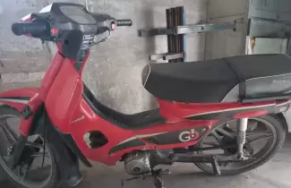 motocicleta secuestrada
