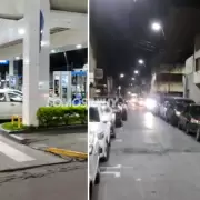Hubo largas filas para cargar combustible en San Salvador de Jujuy ante un nuevo aumento