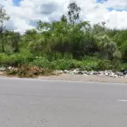 basural en ruta 66