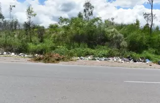 basural en ruta 66